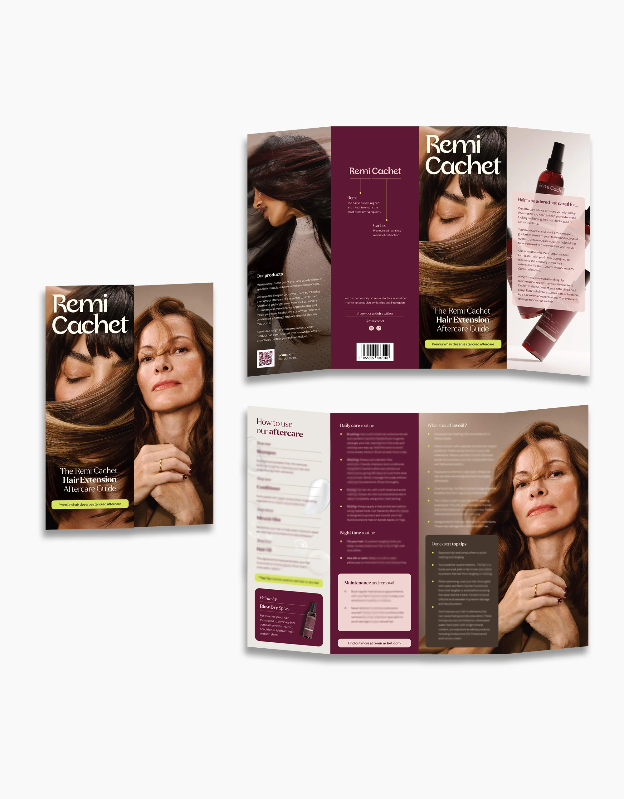 Hair Extensions Aftercare Leaflets - 50 Pack - Image 2