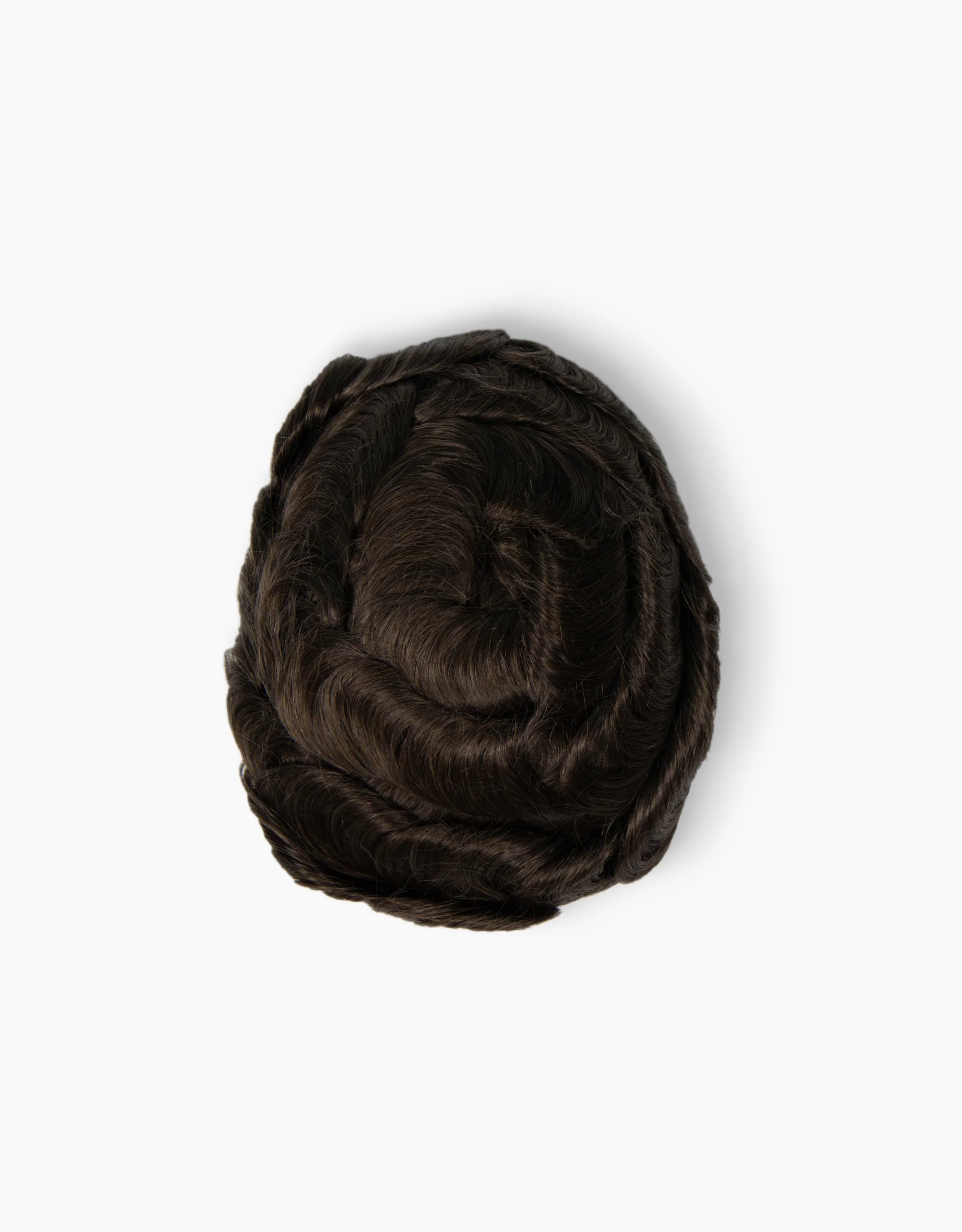 Men’s Scallop Front Skin Toupee - Image 10
