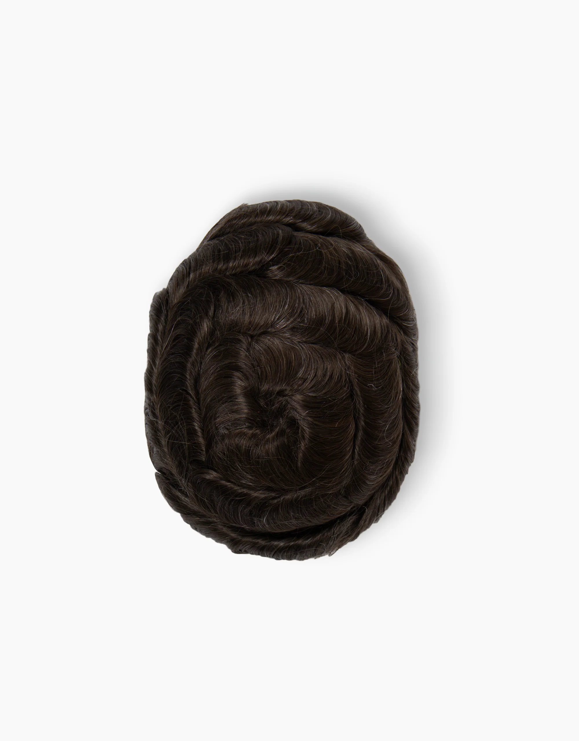 Men’s Scallop Front Skin Toupee - Image 11