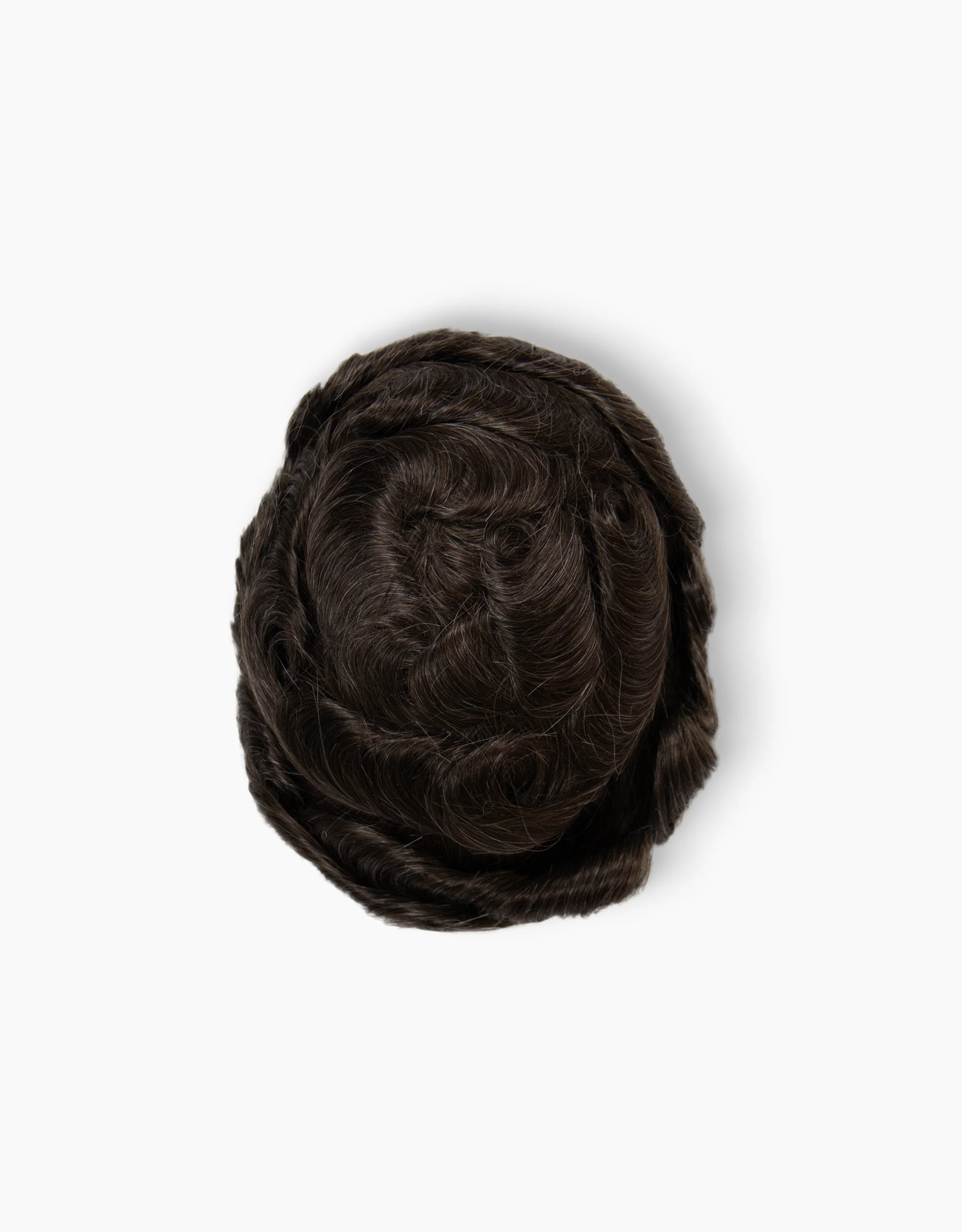 Men’s Scallop Front Skin Toupee - Image 12