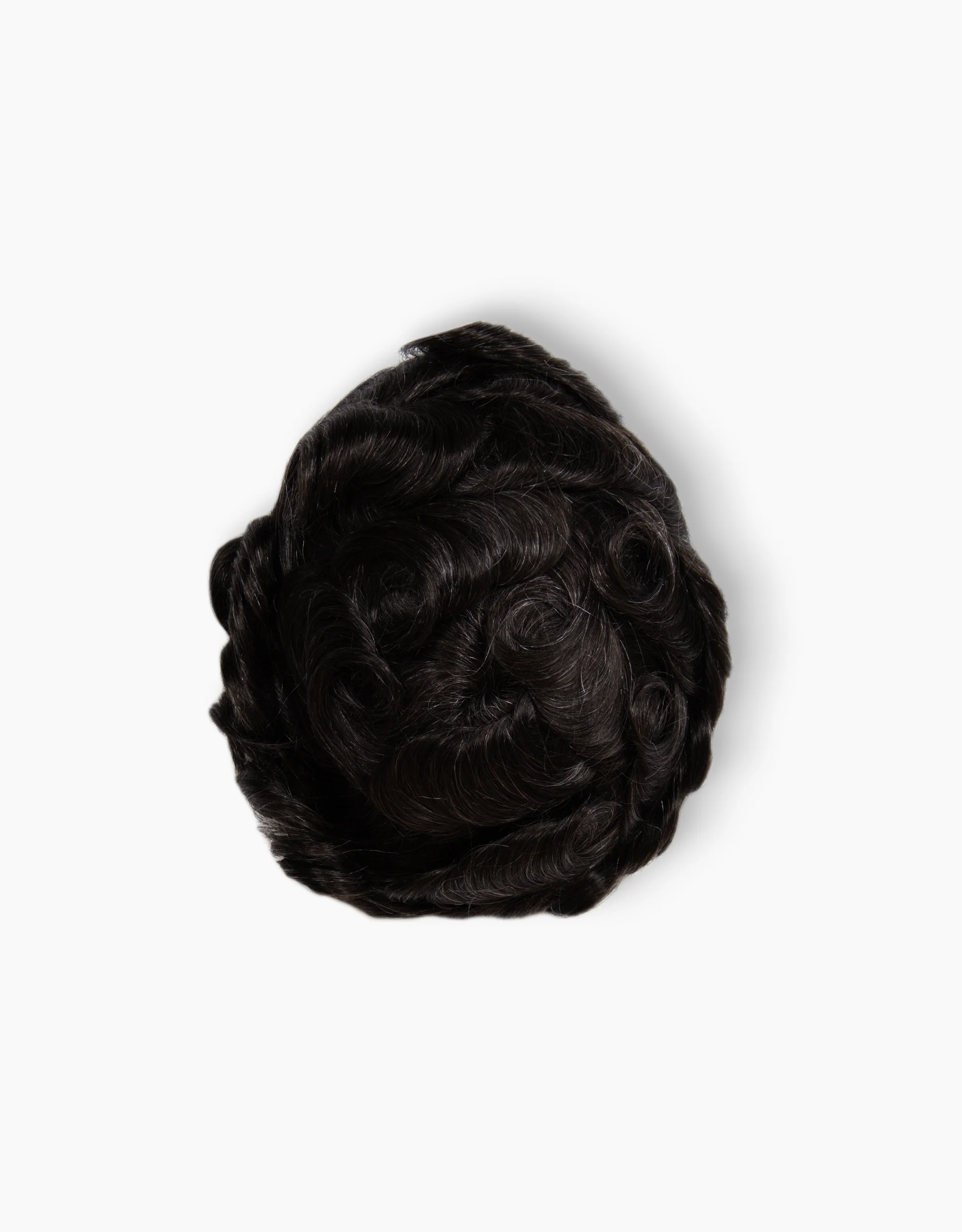 Men’s Scallop Front Skin Toupee - Image 3