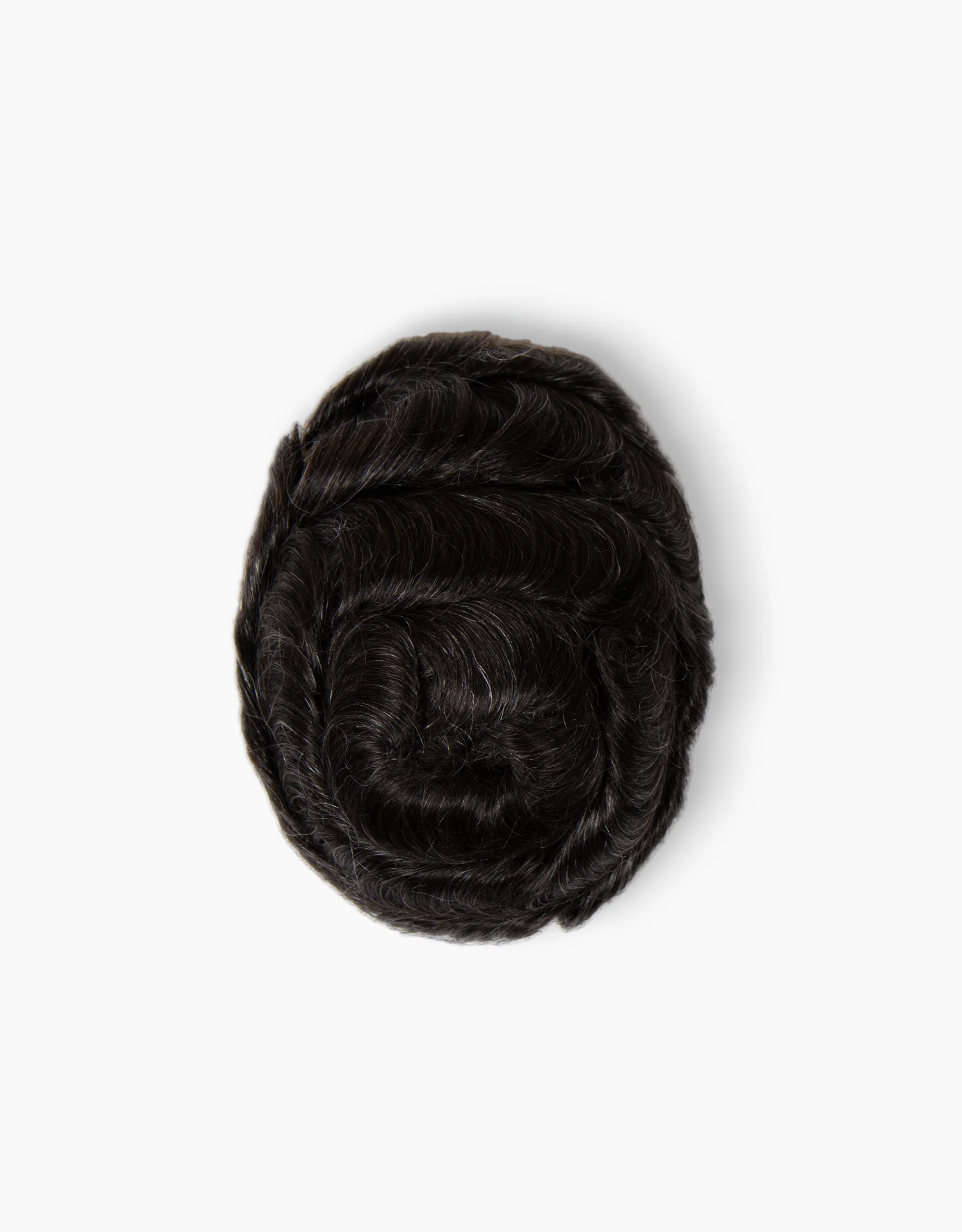 Men’s Scallop Front Skin Toupee - Image 4