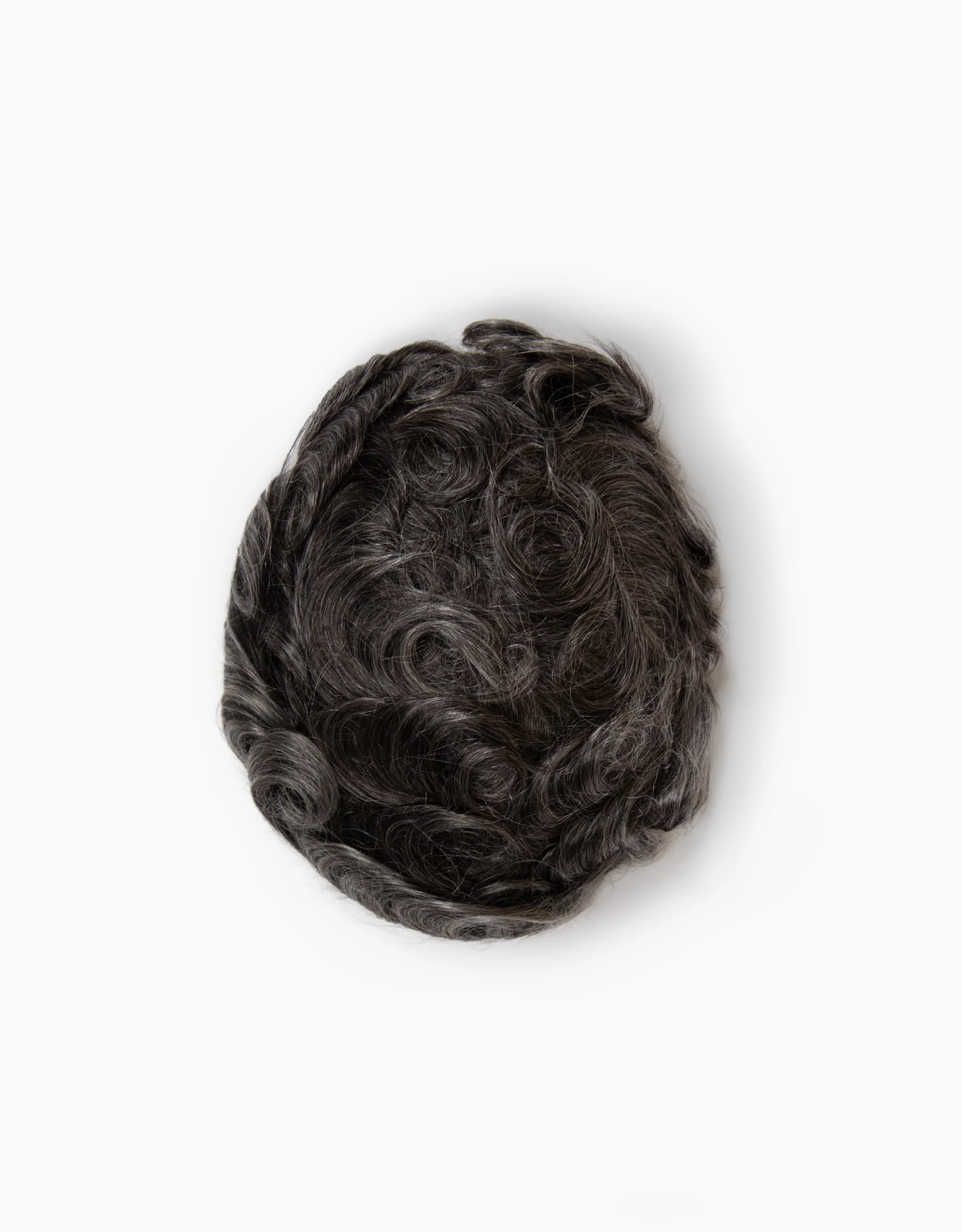 Men’s Scallop Front Skin Toupee - Image 5