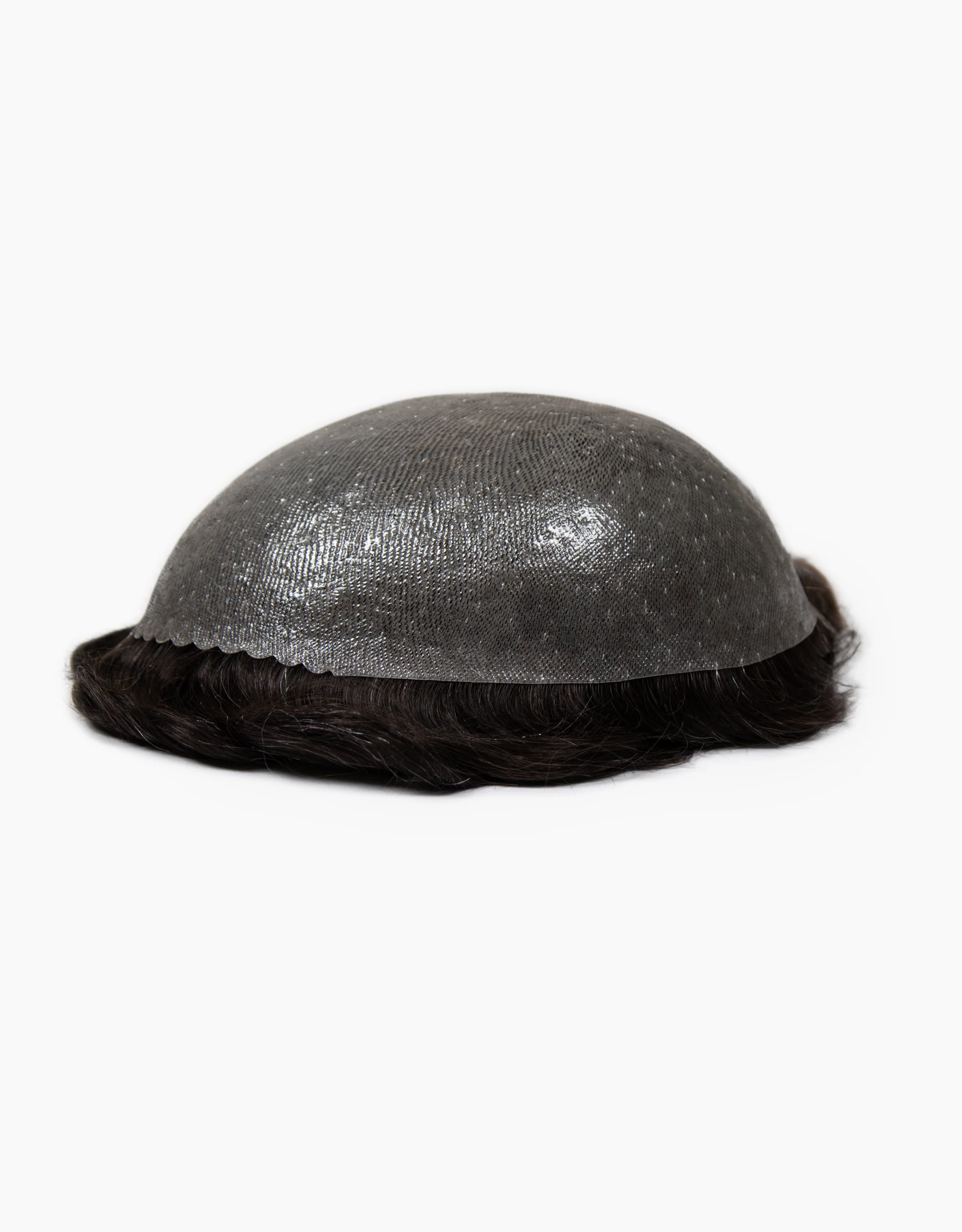 Men’s Scallop Front Skin Toupee - Image 17